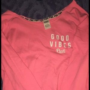 Pink sweatshirt